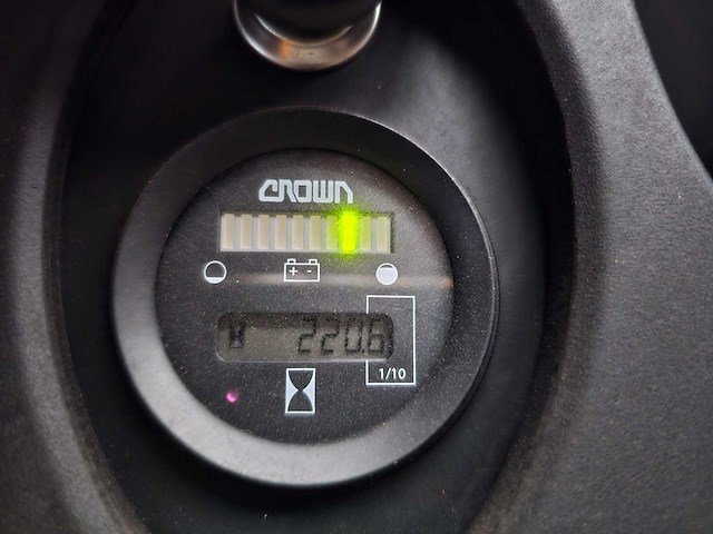 2018 crown wf 3000-1.0 tl elektrische palletwagen - afbeelding 13 van  17