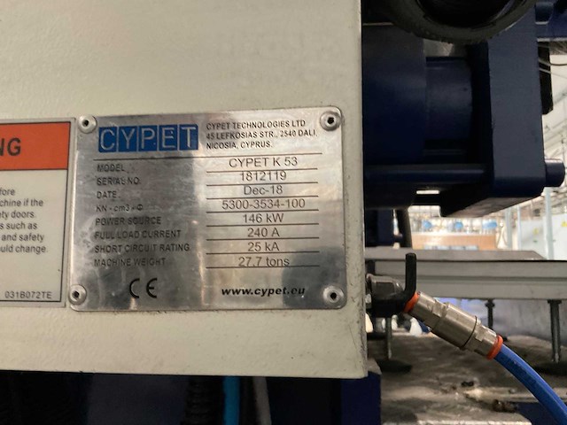2018 cypet k53 pet isbm machine - afbeelding 2 van  54