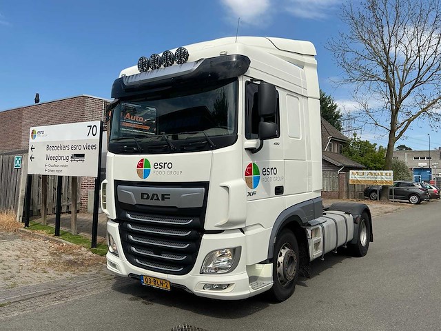 2018 daf xf 430ft opleggertrekker - afbeelding 1 van  38