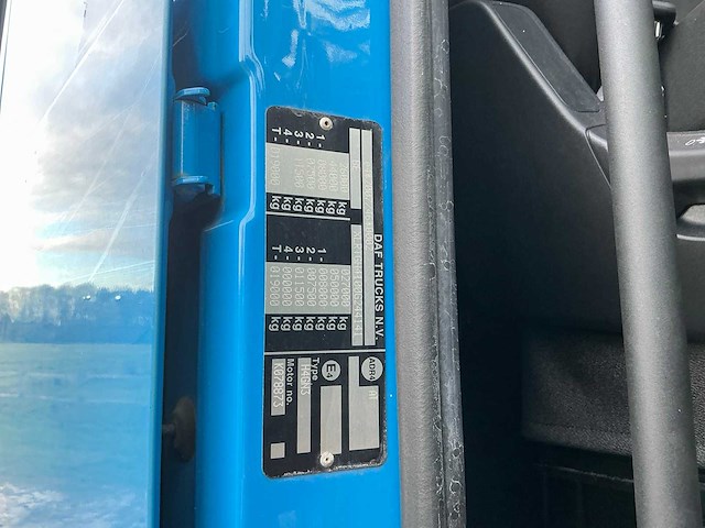 2018 daf xf 450 sc 6x2 vrachtwagen - afbeelding 41 van  48