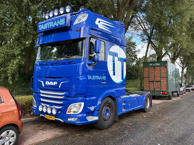 2018 daf xf 530 ft opleggertrekker (65-brr-7) - afbeelding 1 van  23