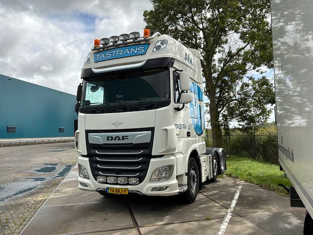 2018 daf xf 530 ftg opleggertrekker (76-bkj-9) - afbeelding 1 van  27