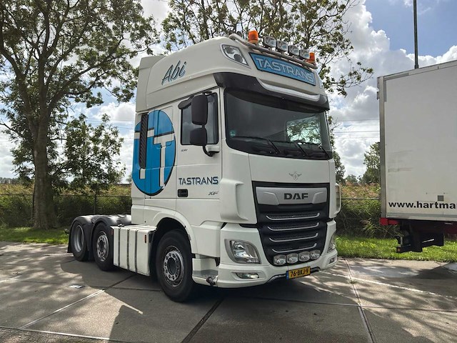 2018 daf xf 530 ftg opleggertrekker (76-bkj-9) - afbeelding 21 van  27