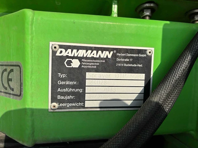 2018 dammann dt2800 zelfrijdende veldspuit met dtp7033 – 7.000 liter – 33 meter - afbeelding 40 van  46
