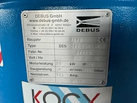 2018 debus des 112 industriële vacuümzuiger voor eikenprocessierups, 3,3 kw, 230 v - afbeelding 11 van  12