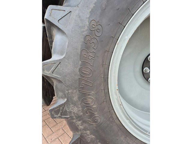 2018 deutz-fahr - 6185 agrotron ttv warrior - vierwielaangedreven landbouwtractor - afbeelding 9 van  17