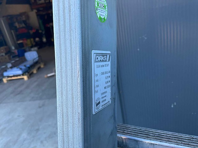 2018 dirks dgg 3x11-30 ladder en trap - afbeelding 5 van  5
