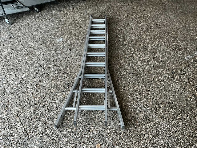 2018 dirks dou 2x10 schuifladder - afbeelding 2 van  2