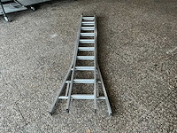 2018 dirks dou 2x10 schuifladder - afbeelding 2 van  2