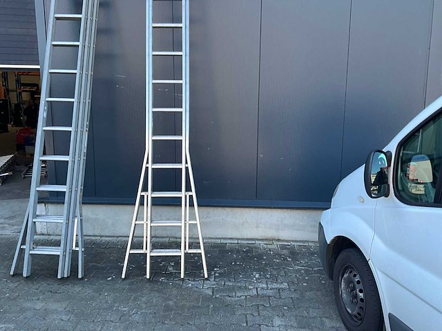 2018 dirks dou 2x16 ladder en trap - afbeelding 1 van  3