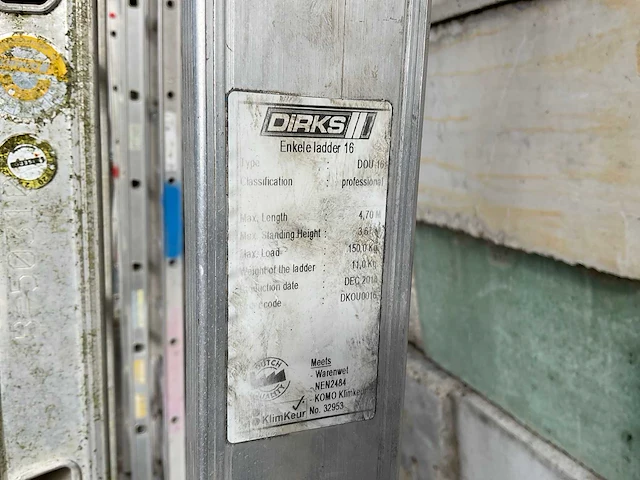 2018 dirks ladder (2x) - afbeelding 5 van  5