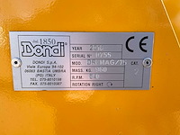 2018 dondi drenag 75 sleuvenfrees - afbeelding 3 van  11