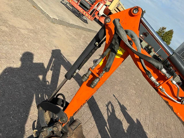 2018 doosan dx102 10z minigraafmachine - afbeelding 8 van  20