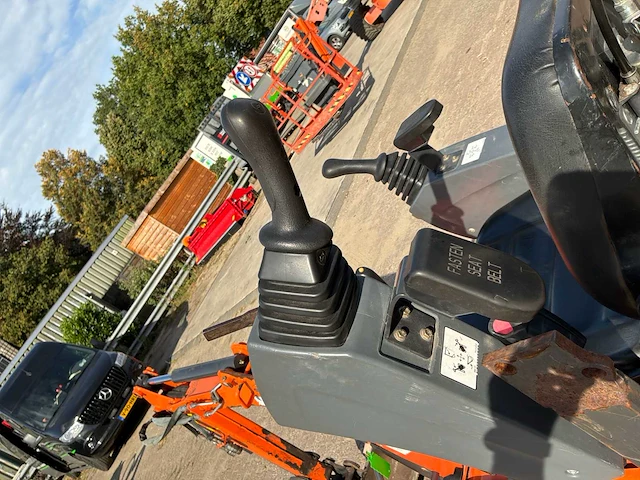 2018 doosan dx102 10z minigraafmachine - afbeelding 9 van  24