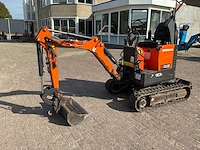 2018 doosan dx102 10z minigraafmachine