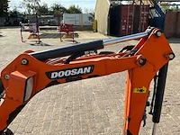 2018 doosan dx102 10z minigraafmachine - afbeelding 16 van  24