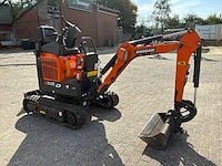 2018 doosan dx102 10z minigraafmachine - afbeelding 20 van  24