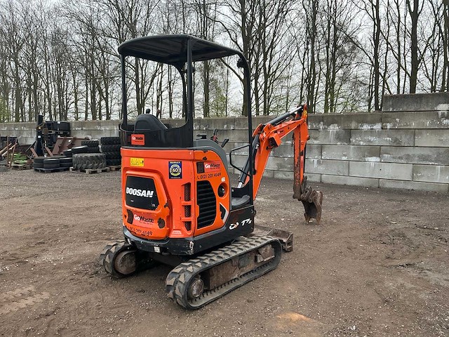 2018 doosan dx17z minigraafmachine - afbeelding 34 van  38