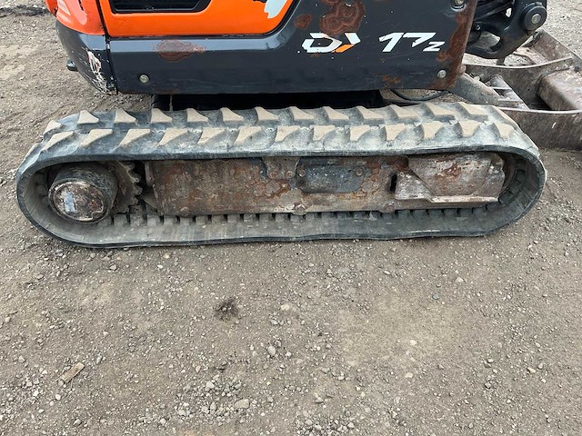 2018 doosan dx17z minigraafmachine - afbeelding 3 van  33
