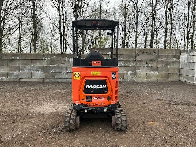 2018 doosan dx17z minigraafmachine - afbeelding 28 van  33