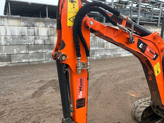 2018 doosan dx17z minigraafmachine - afbeelding 6 van  21