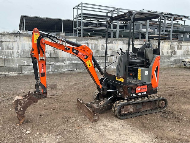 2018 doosan dx17z minigraafmachine - afbeelding 1 van  21