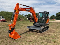 2018 doosan dx55-9c midigraafmachine