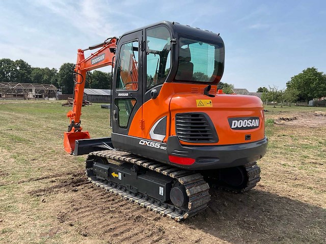 2018 doosan dx55-9c midigraafmachine - afbeelding 7 van  21
