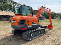 2018 doosan dx55-9c midigraafmachine - afbeelding 8 van  21