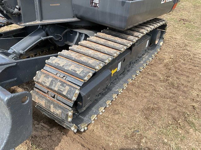 2018 doosan dx55-9c midigraafmachine - afbeelding 19 van  21