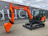 2018 doosan dx55-9c midigraafmachine