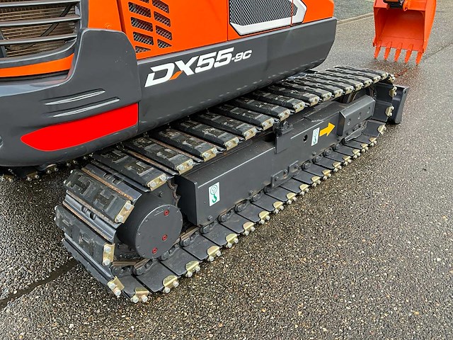 2018 doosan dx55-9c midigraafmachine - afbeelding 3 van  31