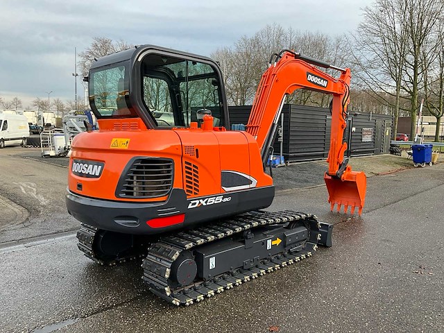 2018 doosan dx55-9c midigraafmachine - afbeelding 27 van  31