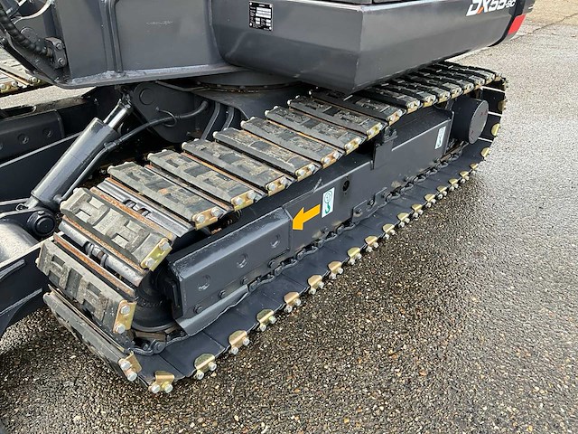 2018 doosan dx55-9c midigraafmachine - afbeelding 31 van  31