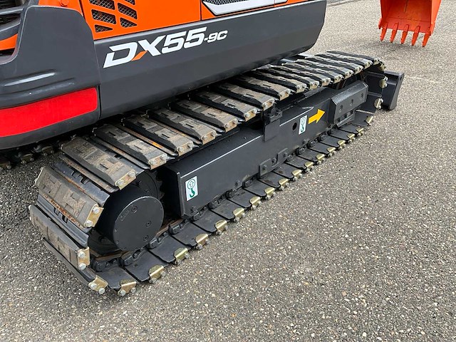 2018 doosan dx55-9c midigraafmachine - afbeelding 3 van  32