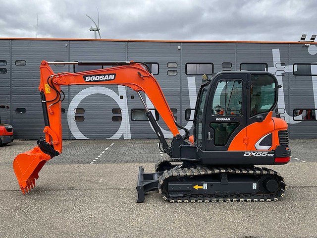 2018 doosan dx55-9c midigraafmachine - afbeelding 12 van  32