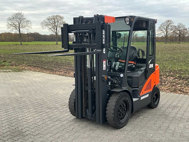 2018 doosan g25n-7 vorkheftruck - afbeelding 2 van  29