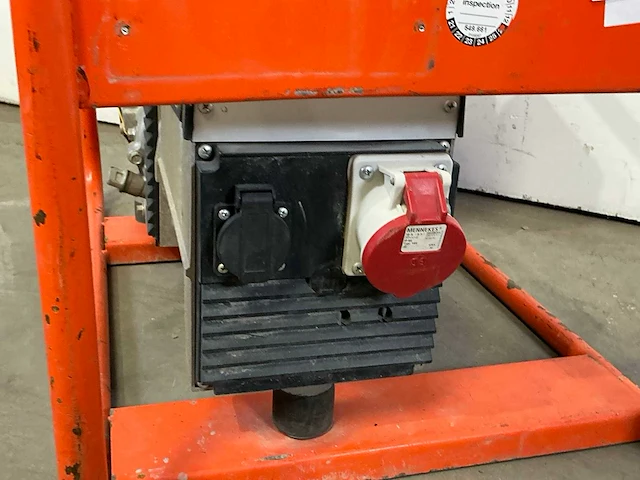 2018 e-power ep6500t aggregaat benzine 6,5kva 1x ra 1x400v - afbeelding 2 van  7