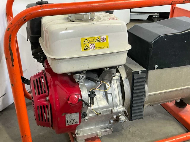 2018 e-power ep6500t aggregaat benzine 6,5kva 1x ra 1x400v - afbeelding 4 van  7