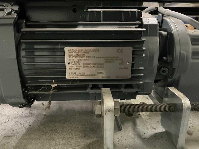 2018 elektrisch aangedreven kettingtransporteur - afbeelding 8 van  8