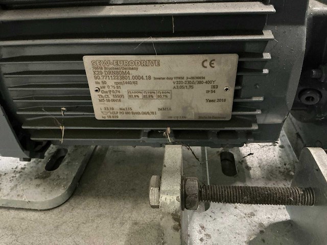 2018 elektrisch aangedreven kettingtransporteur - afbeelding 7 van  7