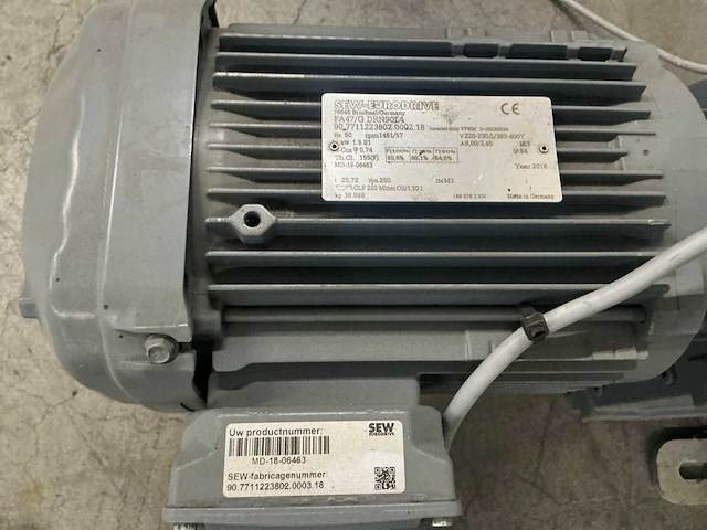 2018 elektrisch aangedreven kettingtransporteur - afbeelding 9 van  9