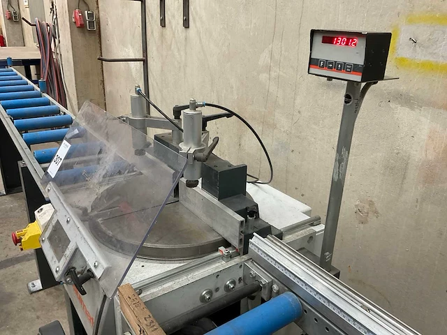 2018 elumatec ts161/21 cirkelzaagmachine opstelling metaal - afbeelding 10 van  12