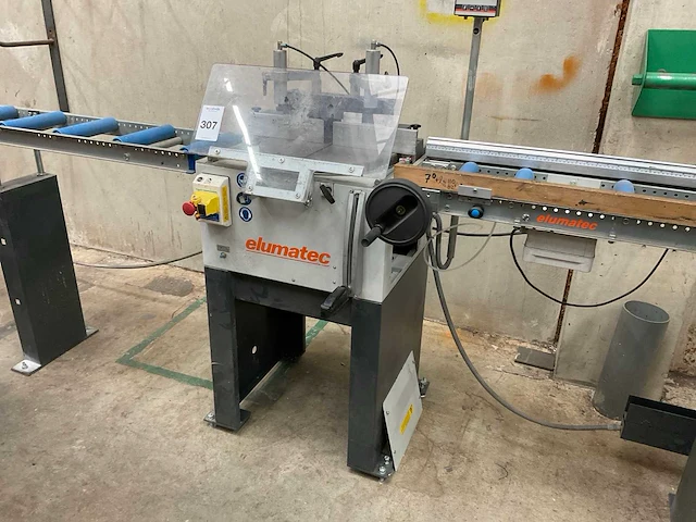 2018 elumatec ts161/21 cirkelzaagmachine opstelling metaal - afbeelding 5 van  12