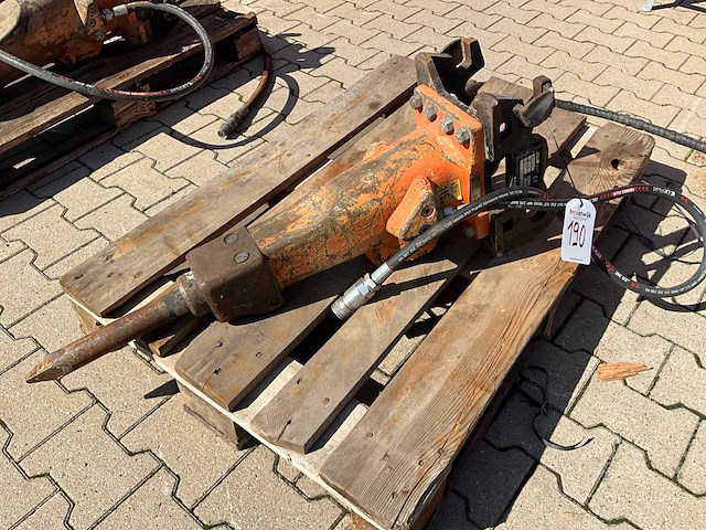 2018 epiroc sb102 hydraulische sloophamer - afbeelding 1 van  6