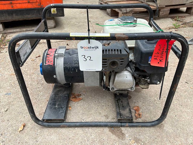 2018 europower ep3300 noodstroomaggregaat - afbeelding 4 van  5