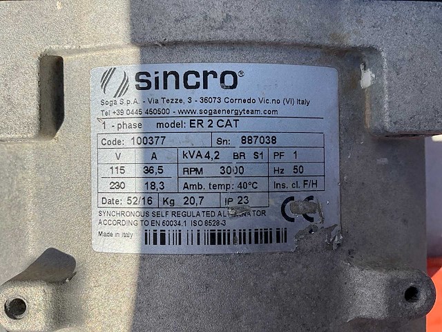 2018 europower ep4100 stroom aggregaat - afbeelding 8 van  9