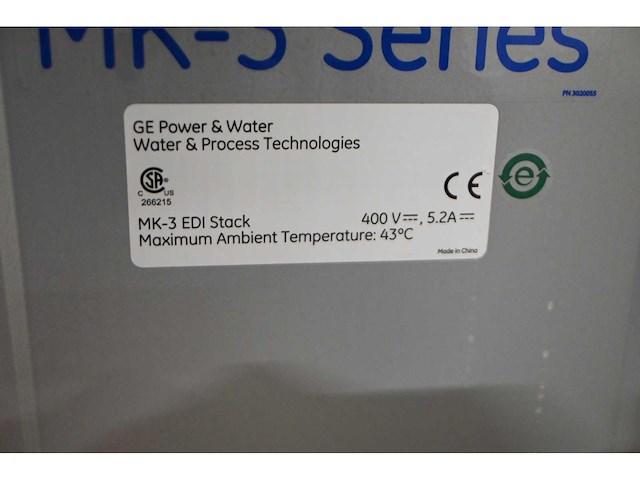 2018 eurowater - edi-2 3400l / smh 900 - complete demiwater installatie - afbeelding 8 van  39