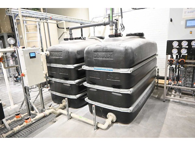 2018 eurowater - edi-2 3400l / smh 900 - complete demiwater installatie - afbeelding 28 van  39