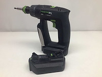 2018 festool cxs schroefmachine incl. 2 accu’s